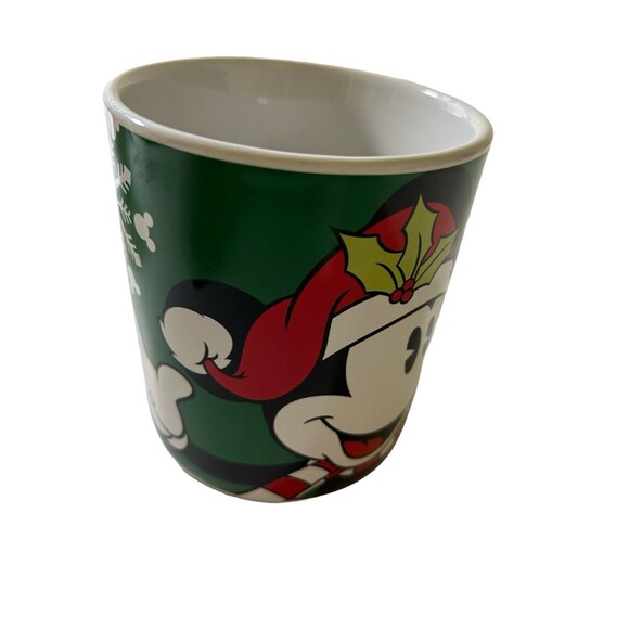 Disney Mickey And Minnie Mouse Christmas Large 24 oz. Ceramic Jumbo Mugs - Picture 15 of 16